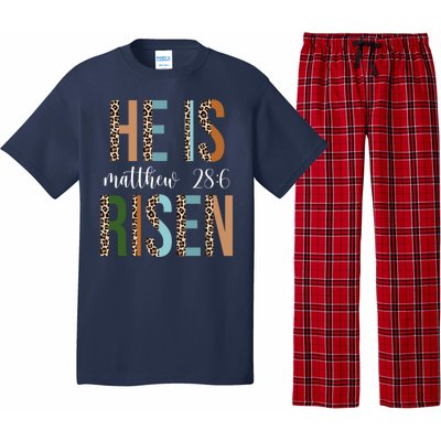 He Is Risen Matthew Bible Verse Pajama Set