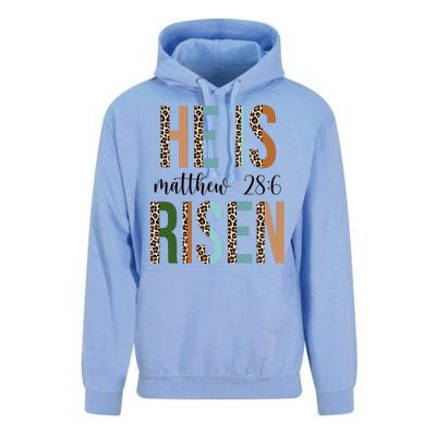 He Is Risen Matthew Bible Verse Unisex Surf Hoodie