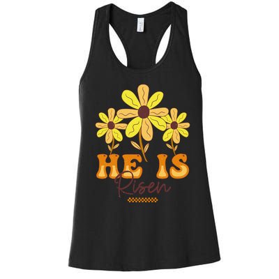 He Is Risen Women's Racerback Tank