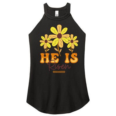 He Is Risen Women’s Perfect Tri Rocker Tank