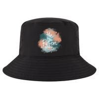 He Is Risen Easter Day Jesus God Easter Christian Family Tie Dye Cool Comfort Performance Bucket Hat