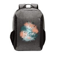 He Is Risen Easter Day Jesus God Easter Christian Family Tie Dye Vector Backpack