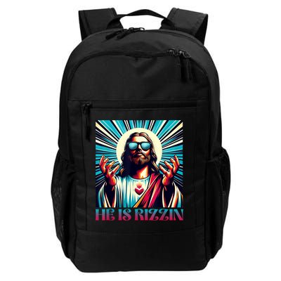 He Is Rizzin Happy Easter Day Jesus Is Risen Backpack