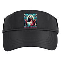 He Is Rizzin Happy Easter Day Jesus Is Risen Adult Drive Performance Visor