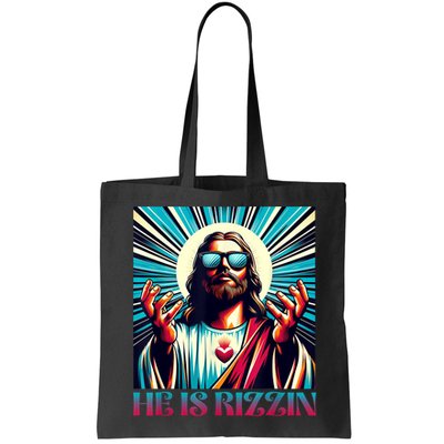 He Is Rizzin Happy Easter Day Jesus Is Risen Bag