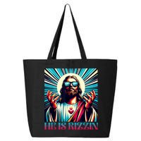 He Is Rizzin Happy Easter Day Jesus Is Risen 25L Jumbo Tote
