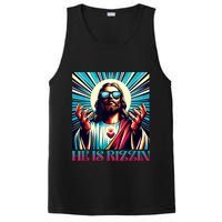 He Is Rizzin Happy Easter Day Jesus Is Risen PosiCharge Competitor Tank