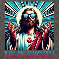 He Is Rizzin Happy Easter Day Jesus Is Risen Cotton Canvas Backpack