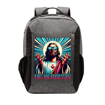 He Is Rizzin Happy Easter Day Jesus Is Risen Vector Backpack