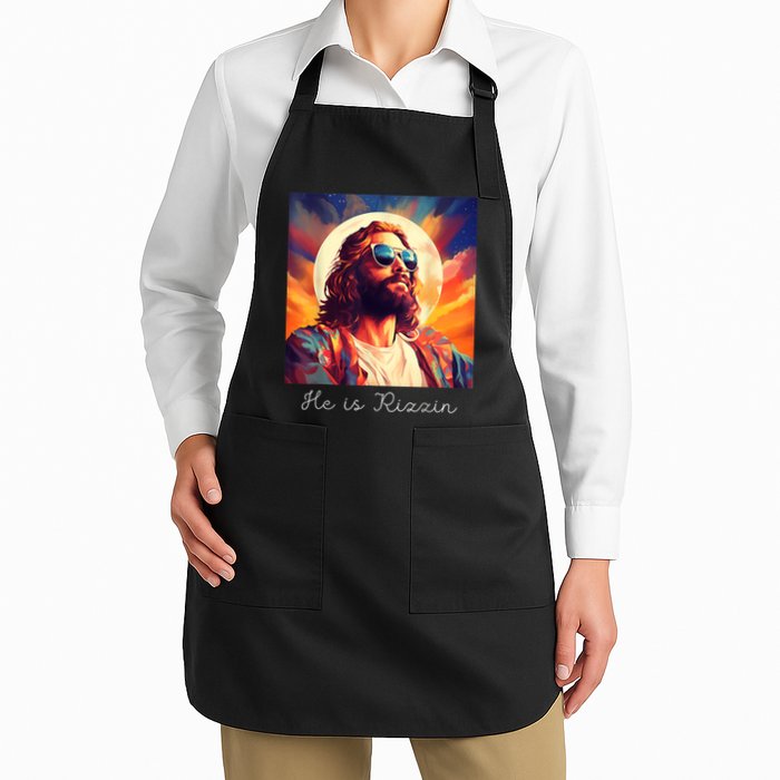 He Is Rizzin Jesus Is Rizzen Apron
