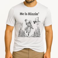 He Is Rizzin Funny Basketball Retro Christian Religious Performance Shirt