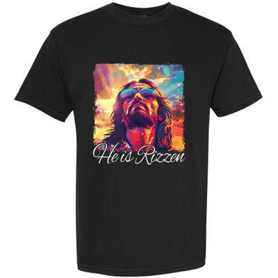 He Is Rizzen Jesus Garment-Dyed Heavyweight T-Shirt