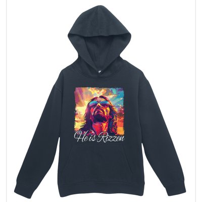 He Is Rizzen Jesus Urban Pullover Hoodie