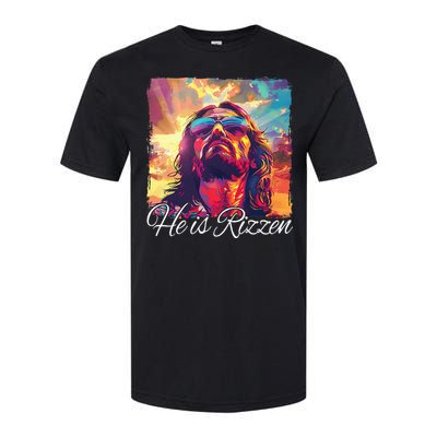 He Is Rizzen Jesus Softstyle® CVC T-Shirt