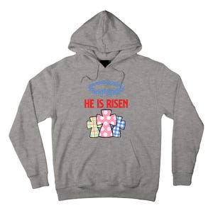 He Is Risen Jesus Christ Resurrection Happy Easter Day Tall Hoodie