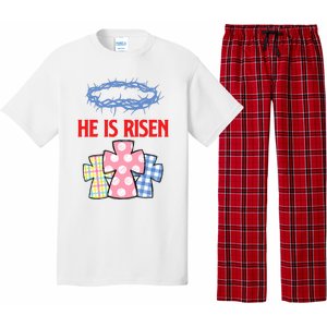 He Is Risen Jesus Christ Resurrection Happy Easter Day Pajama Set