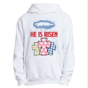 He Is Risen Jesus Christ Resurrection Happy Easter Day Urban Pullover Hoodie