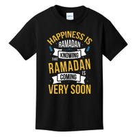 Happiness Is Ramadan Knowing That Ramadan Gift For Ramadan Mubarak Kids T-Shirt