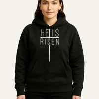 Hell Is Risen Cross Christianity Hoodie