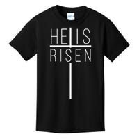 Hell Is Risen Cross Christianity Kids T-Shirt