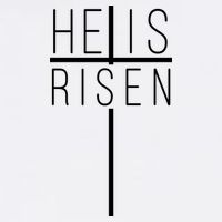 Hell Is Risen Cross Christianity Garment-Dyed Sweatshirt