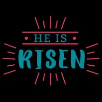 He Is Risen Easter Jesus Impact Tech Backpack
