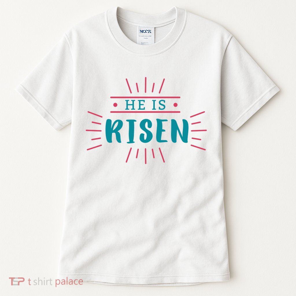 He Is Risen Easter Jesus Tall T-Shirt
