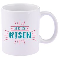 He Is Risen Easter Jesus 11oz C Handle Ceramic Mug