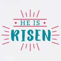 He Is Risen Easter Jesus Premium T-Shirt