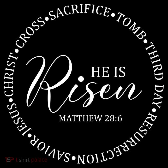 He Is Risen Matthew Easter Verse City Backpack