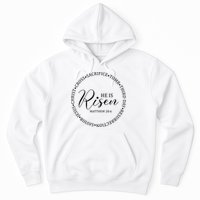 He Is Risen Matthew Easter Verse Hoodie