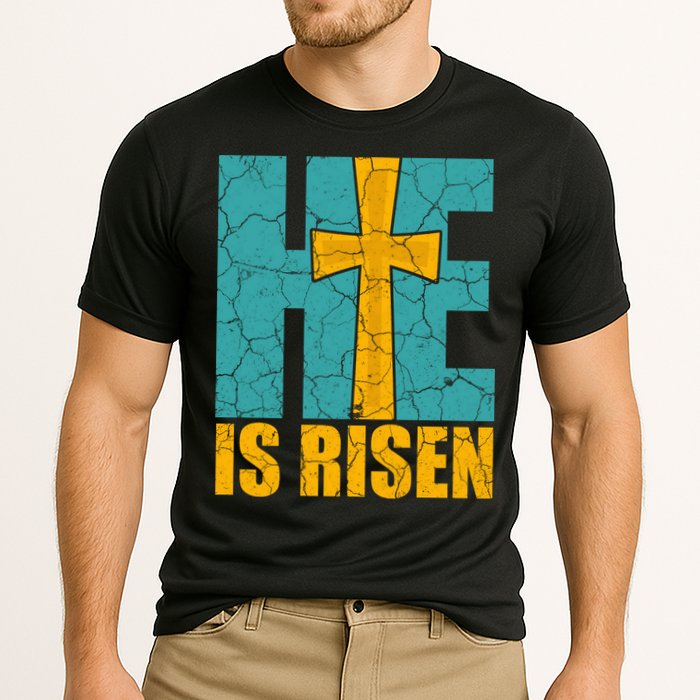 He Is Risen Jesus Christ Christian Cooling Performance Crew T-Shirt