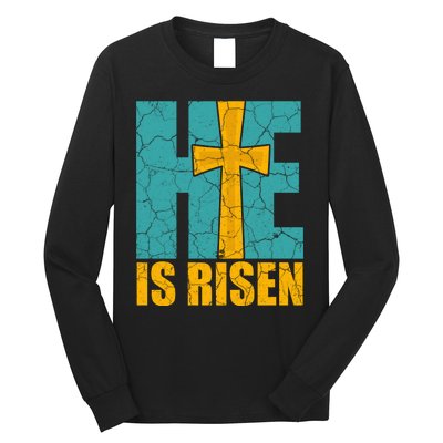 He Is Risen Jesus Christ Christian Long Sleeve Shirt