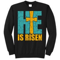 He Is Risen Jesus Christ Christian Sweatshirt