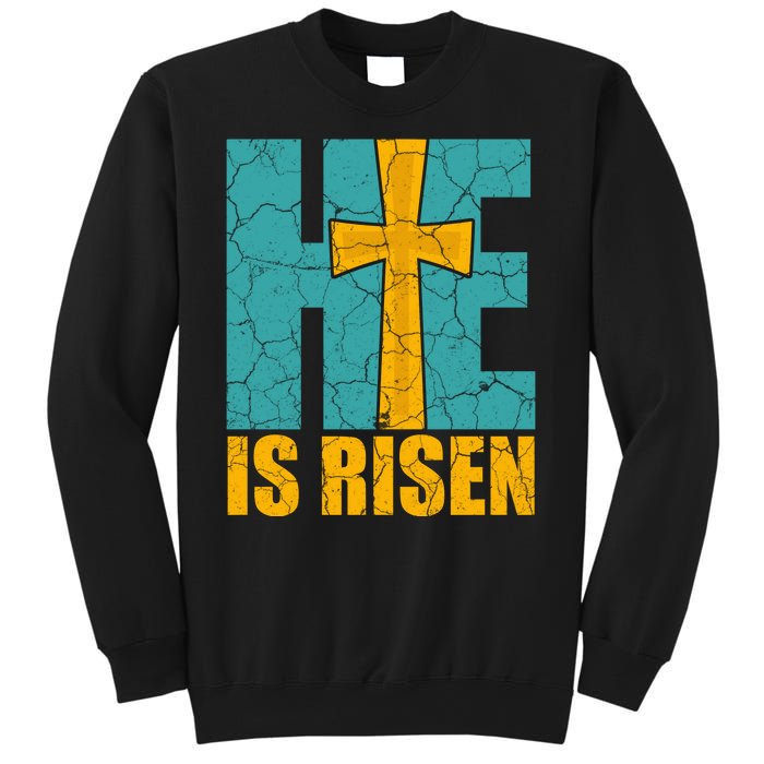 He Is Risen Jesus Christ Christian Sweatshirt