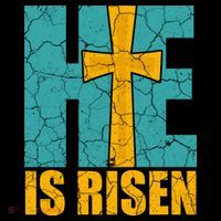 He Is Risen Jesus Christ Christian Button