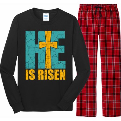 He Is Risen Jesus Christ Christian Long Sleeve Pajama Set