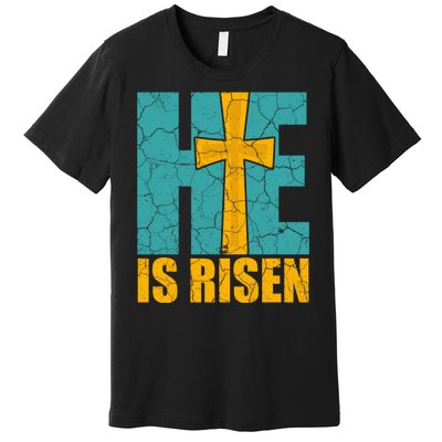 He Is Risen Jesus Christ Christian Premium T-Shirt