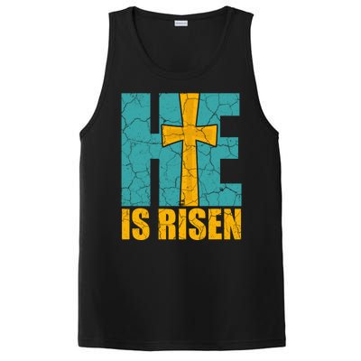 He Is Risen Jesus Christ Christian PosiCharge Competitor Tank