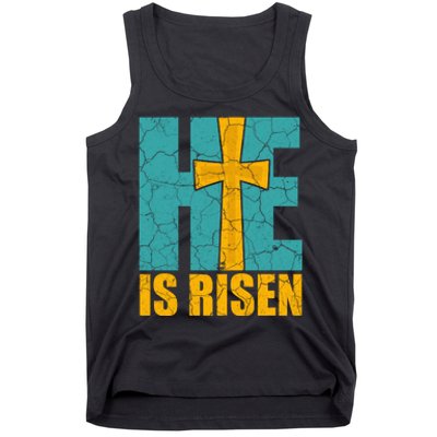 He Is Risen Jesus Christ Christian Tank Top