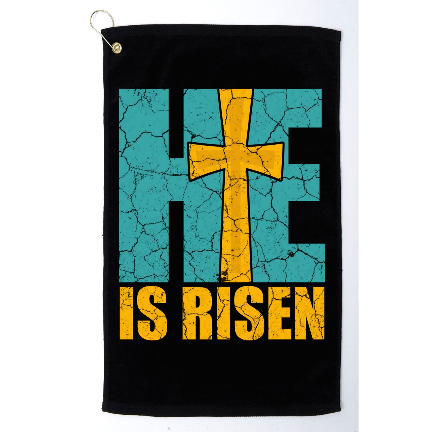 He Is Risen Jesus Christ Christian Golf Towel