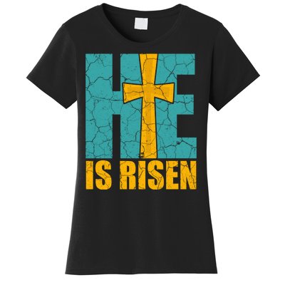 He Is Risen Jesus Christ Christian Women's T-Shirt