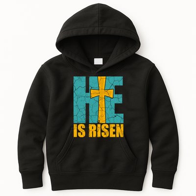 He Is Risen Jesus Christ Christian Kids Hoodie