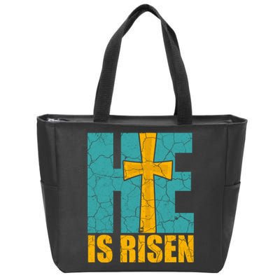 He Is Risen Jesus Christ Christian Zip Tote Bag