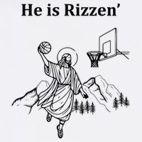 He Is Rizzen Jesus Christ He Has Risen Basketball Dunking Cool Comfort Performance Bucket Hat