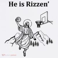 He Is Rizzen Jesus Christ He Has Risen Basketball Dunking Visor