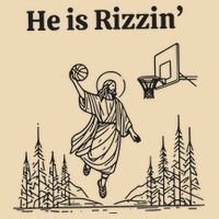 He Is Rizzen Basketball Bag
