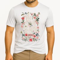 He Is Risen Happy Easter Spring Jesus Christian Wildflower Sweatshirt Performance Shirt