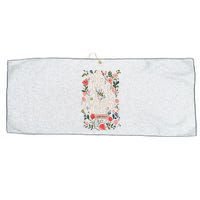 He Is Risen Happy Easter Spring Jesus Christian Wildflower Sweatshirt Large Microfiber Waffle Golf Towel