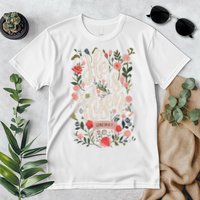 He Is Risen Happy Easter Spring Jesus Christian Wildflower Sweatshirt Premium T-Shirt